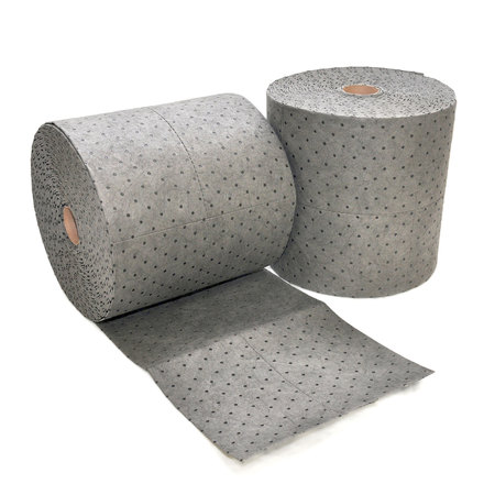 16" x 150 ft  Gray MW Dimpled Universal Absorbent Roll 2/Box