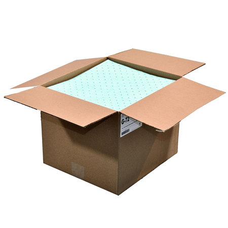Green Universal Three-Ply Heavy Absorbent Pads16"x18" 100/Box