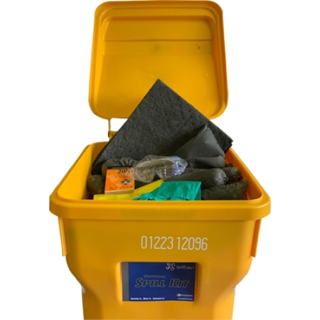  Universal Wheelie 60 Gallon Spill Control Kit, Fytertech Spilfyter DASH-U60  1 Each