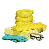 Chemical Absorbents - pads, socks, pillows