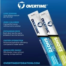 Overtime Sugar Free Raspberry Blue Shotz - 3