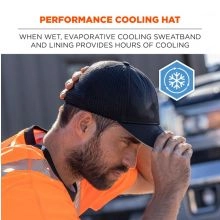 Chill-Its 8937 Performance Cooling Baseball Hat - 1