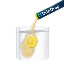 DripDrop Electrolyte Powder Sticks Lemon Flavor - 4