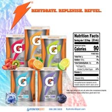 Gatorade 6 Gallon Bulk Powder Drink Mix - 7
