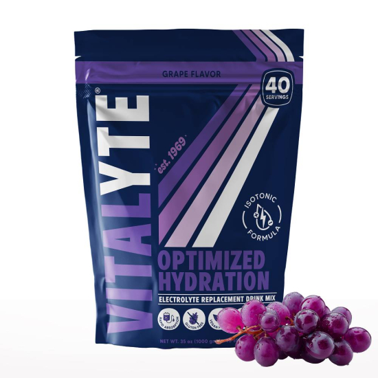 Vitalyte Electrolyte Replacement Drink Mix - Grape, 5 Gallon