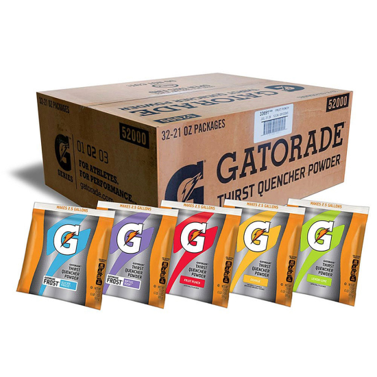 Gatorade 2.5 Gallon Bulk Powder Drink Mix - Select Your Flavor