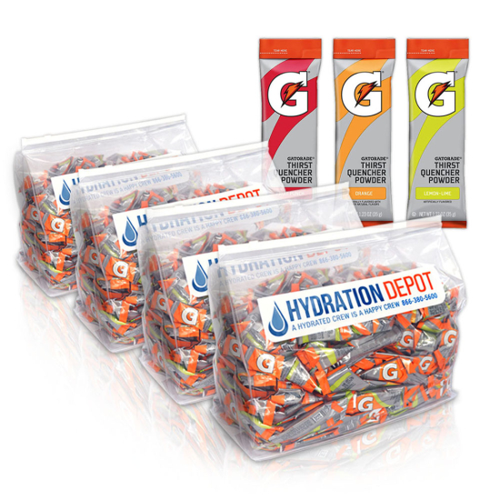 Gatorade Bulk Thirst Quencher Powder Industrial Bundle - 960 Sticks