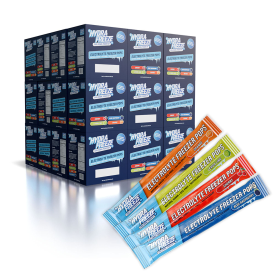 Hydrafreeze Electrolyte Freeze Pop 4320 Pops Bundle