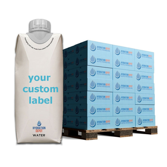 Custom Branded 16.9 oz Boxed Water Purified - 13 Pallet Bundle