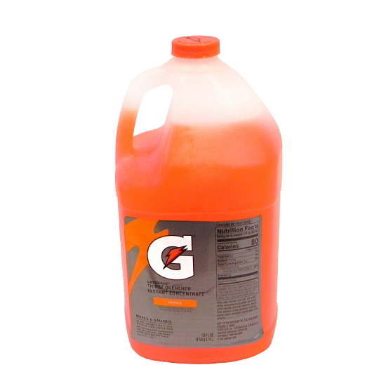 Gatorade Orange Liquid Concentrate - 1 Gallon (4 Pack)