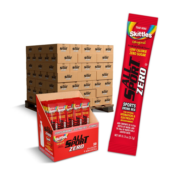All Sport Zero Powder Stick - 1 Pallet Bundle Skittles Flavor