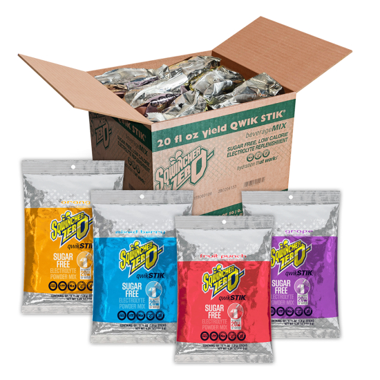 Sqwincher Zero Sugar Fruit Blast Bundle - 20 oz Sticks 