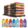 Gatorade 20 oz Wide Mouth Sports Drink - 108 Case Pallet - Mix and Match Flavors