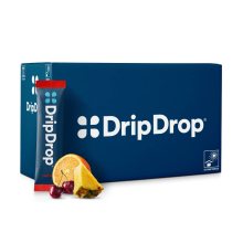 DripDrop Electrolyte Powder Sticks - Pack of 100 - Fruit Punch Flavor