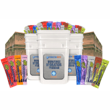 Buy Sqwincher Zero 20 oz Individual Powder Sticks Bundle - 6000 Sticks for 100 Employees  on sale online