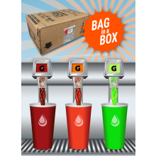 Gatorade Bag in Box (BIB) Syrup Concentrate - 3 Gallon Sports Drink