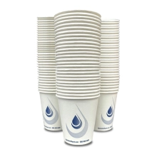 Hydration Depot 7oz Poly Paper Cold Cups 