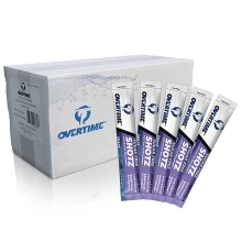 Overtime Sugar Free Grape Shotz - 1600 Pack Electrolyte Drink Mix 