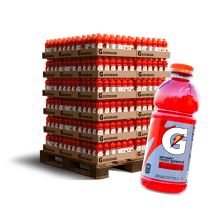 Gatorade Fruit Punch 20 oz Ready-to-Drink Electrolyte Sports Drink - 54 Case Pallet