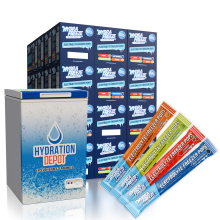 Hydrafreeze Electrolyte Freeze Pop - 7200 Pops Bundle w/Free Freezer