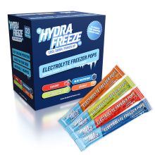 Hydrafreeze Electrolyte Freeze Pops 120 Pack