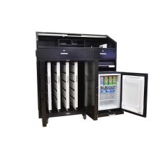 LUX Valet Podium with Digital Lock and 200 Hooks-3