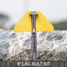 Dura Stop Lightweight Plastic Parking Block - 4