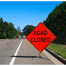 Roll Up Traffic Sign - 2