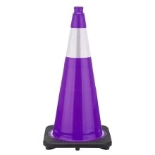 Purple Cone with 6 inch Reflective Collar - 1
