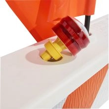 360 Degree Red Solar LED Airport Light - 2