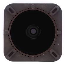 Black Traffic Cone Black Base 7 lbs - 1