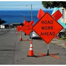 Custom Rull Up Traffic Sign - 3