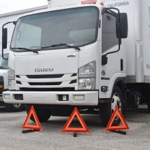 Triangle Reflective Truck Safety Warning Kit - 4