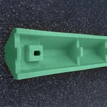 Electric Vehicle Green Parking Block 4 Inch Height - 5