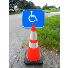 Traffic Cone Sign - 2