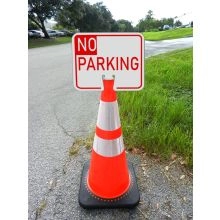 Traffic Cone Sign 