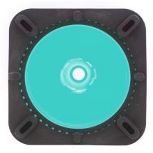 28 inch Teal Green Traffic Cone - 1