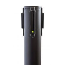 Black Retractable Belt Stanchion - 1