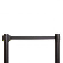 Black Retractable Belt Stanchion - 3
