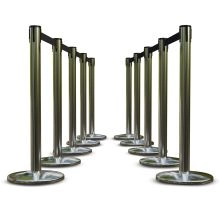 Stainless Finish Premium Stanchion - 1