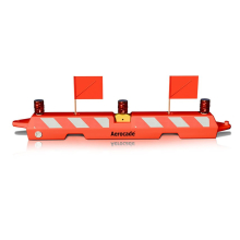 Orange Aerocade Airport Barricade details