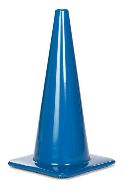 Lakeside 28" 7 lb Blue Traffic Cone