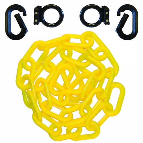 Magnet Ring Carabiner Kit w/10 feet 2" HD Plastic Chain