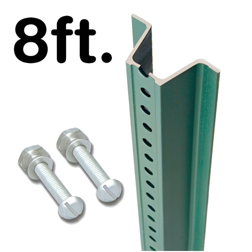 U-Channel Sign Post Kit - 8 foot tall, Standard