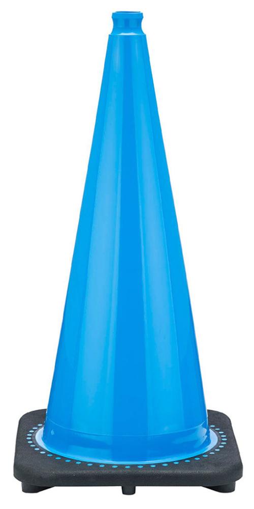 28" Sky Blue Traffic Cone and Cone Bar Shawna Karrasch Horse Bundle