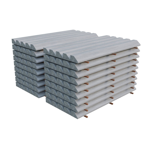 Concrete DuraStop Parking Curb - Wheel Stop Bundle - 90 Pack