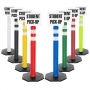 Delineator Post w/8 lbs Base & Student Pick Up Sign