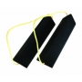 24" Aircraft Chocks w/Yellow Rope Handle