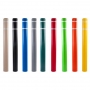 4.5 Inch Post Guard Top Bollard Cover w/Stripes