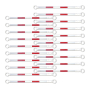 Retractable Cone Bar Red & White - Pack of 20